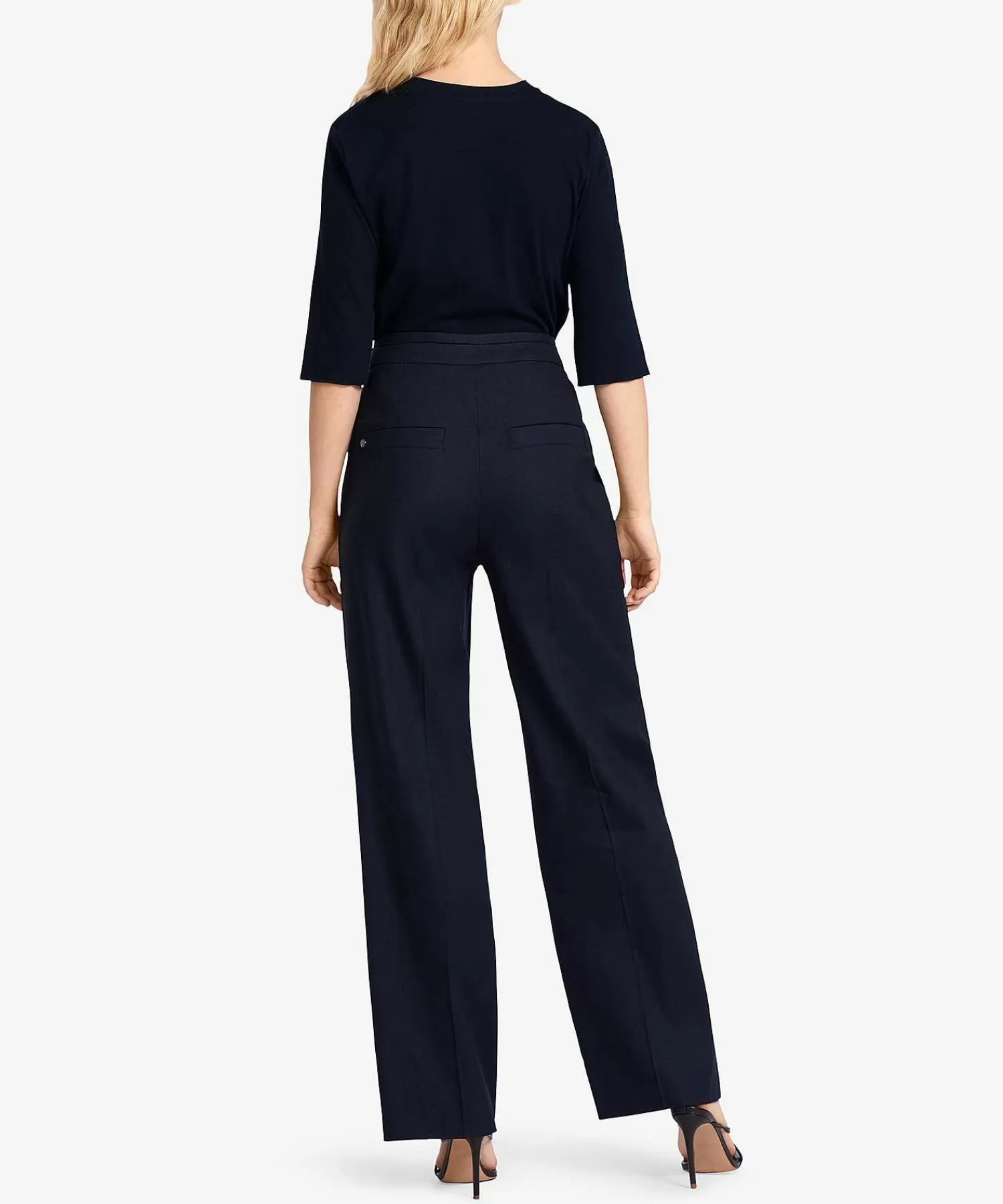 Broeken^Marc Cain Pants Marc Cain Wide Leg Pantalon Wukari