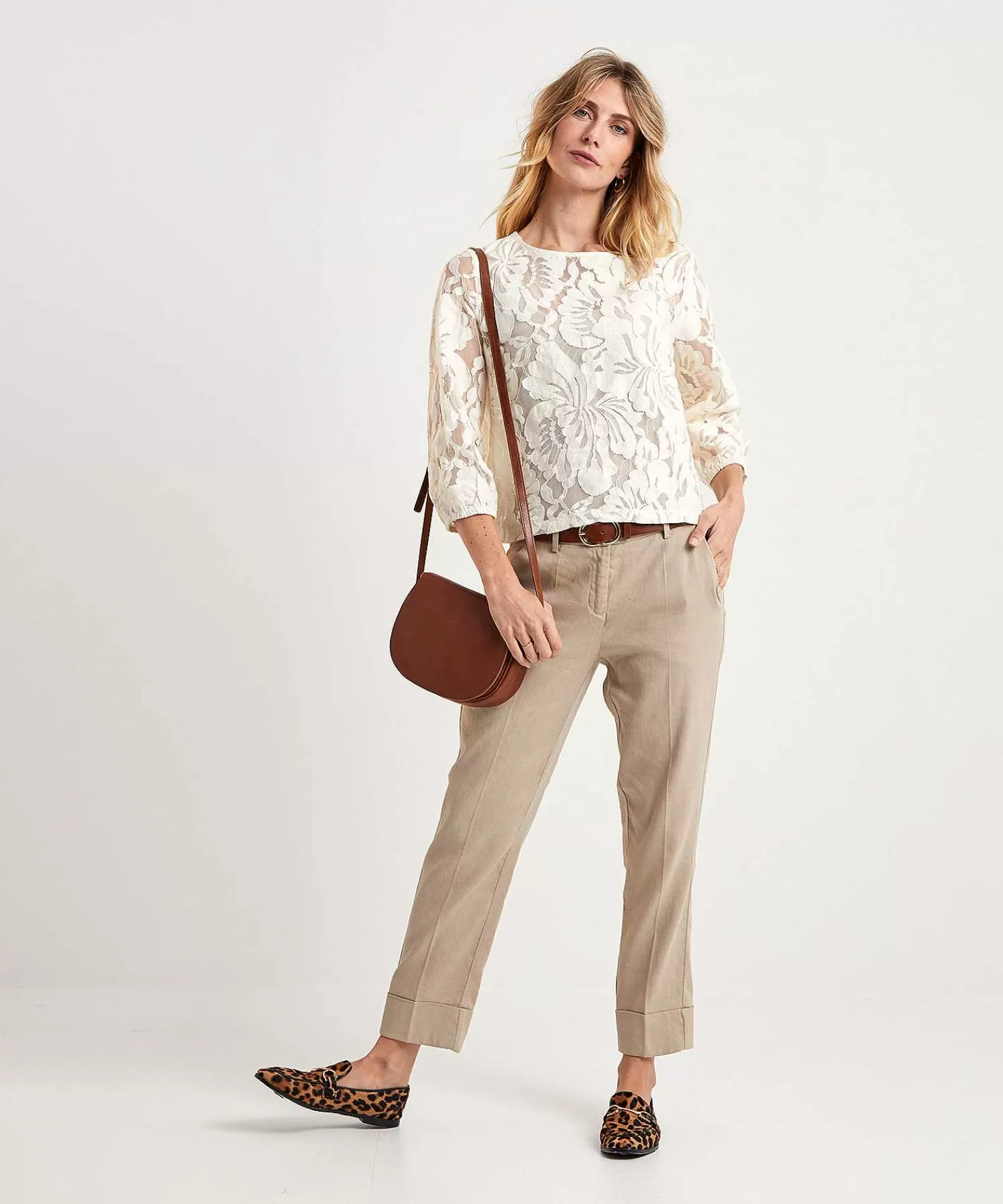 Blouses^No Man's Land Blouse Kantstof