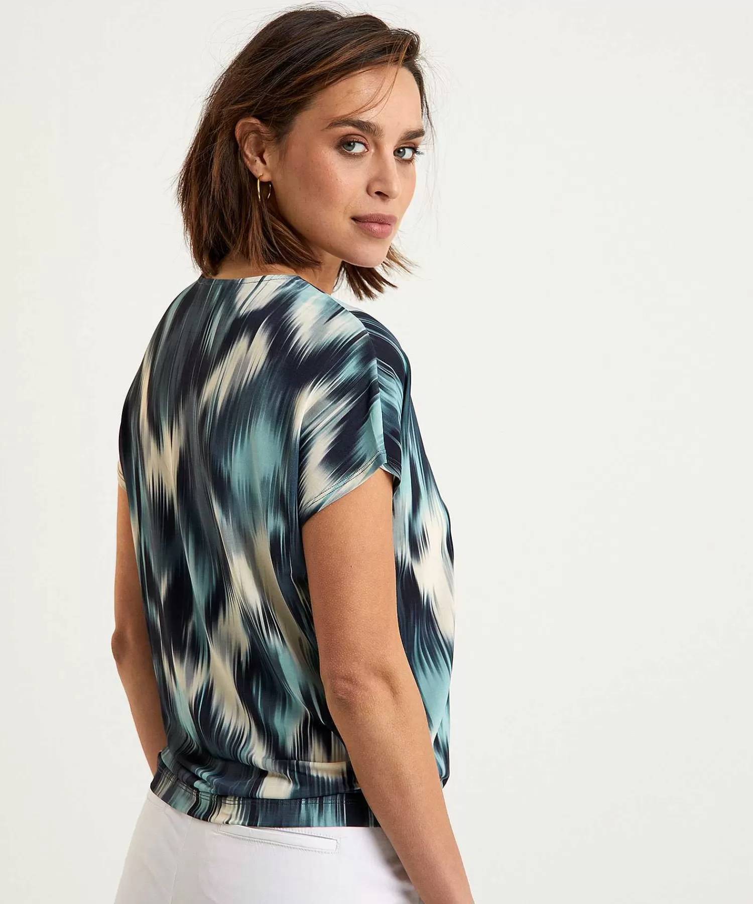 Shirts En Tops^No Man's Land Slinky Shirt Tie-Dye