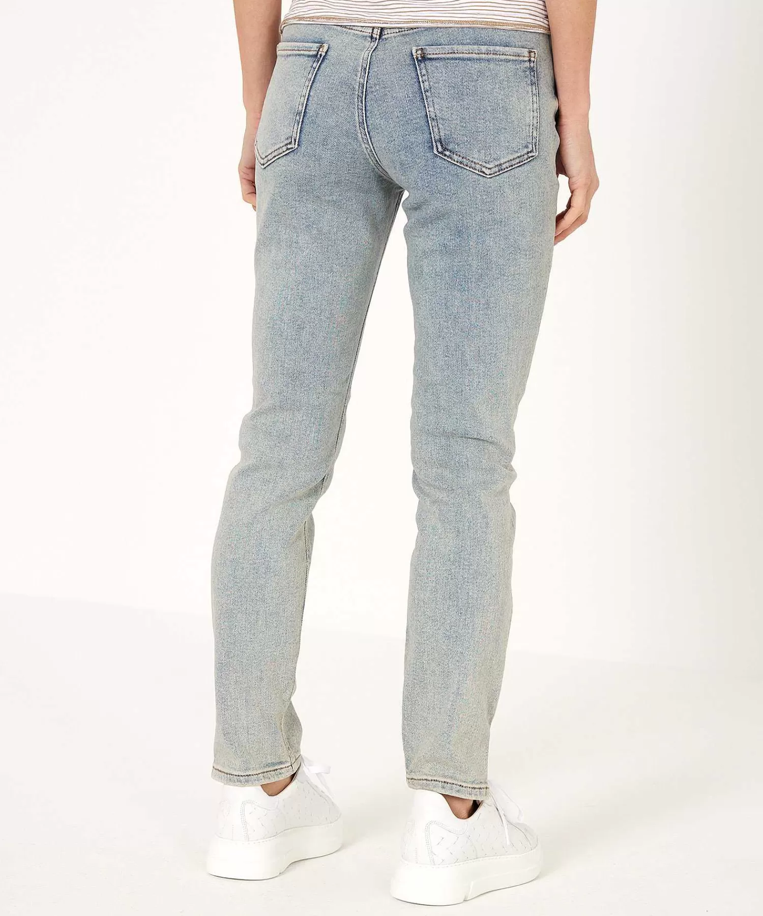 Jeans^OUI Cropped Jeans Skinny Splitjes