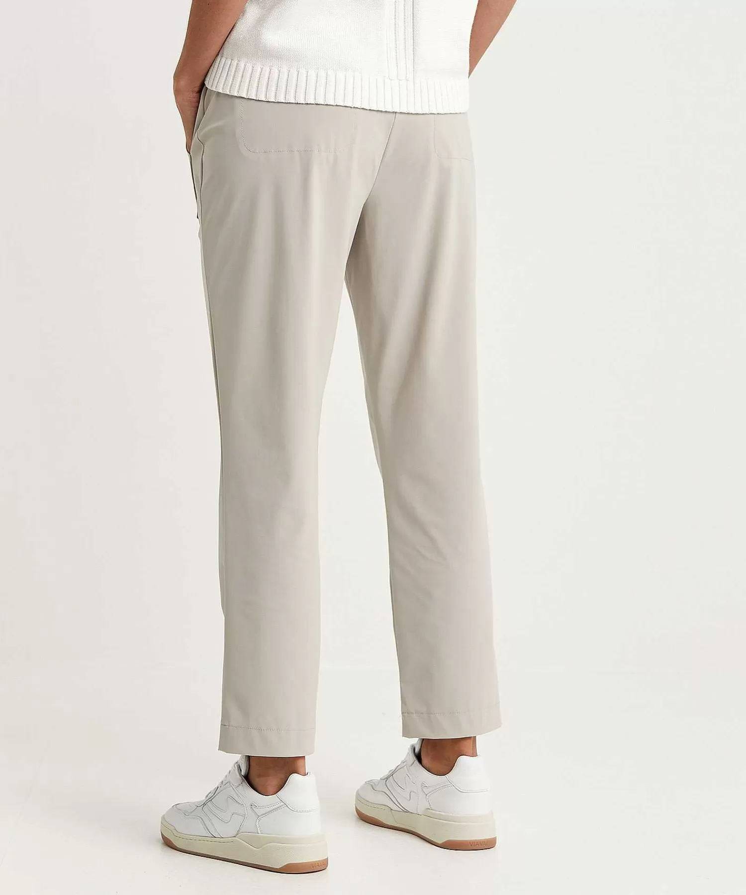 Broeken^Raffaello Rossi Relaxed Fit Travelstof Broek Ira