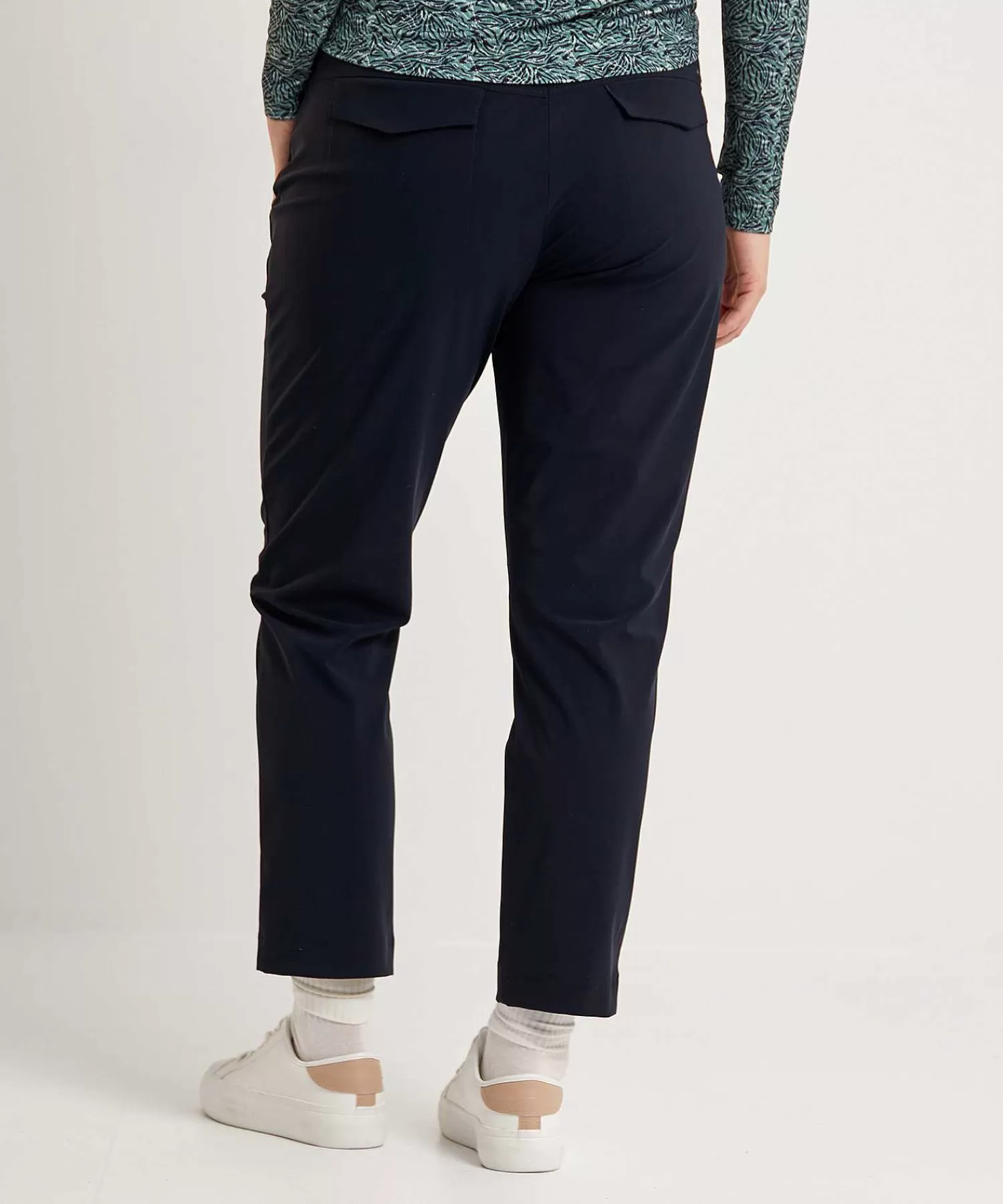 Broeken^Raffaello Rossi Relaxed Fit Travelstof Broek Ira