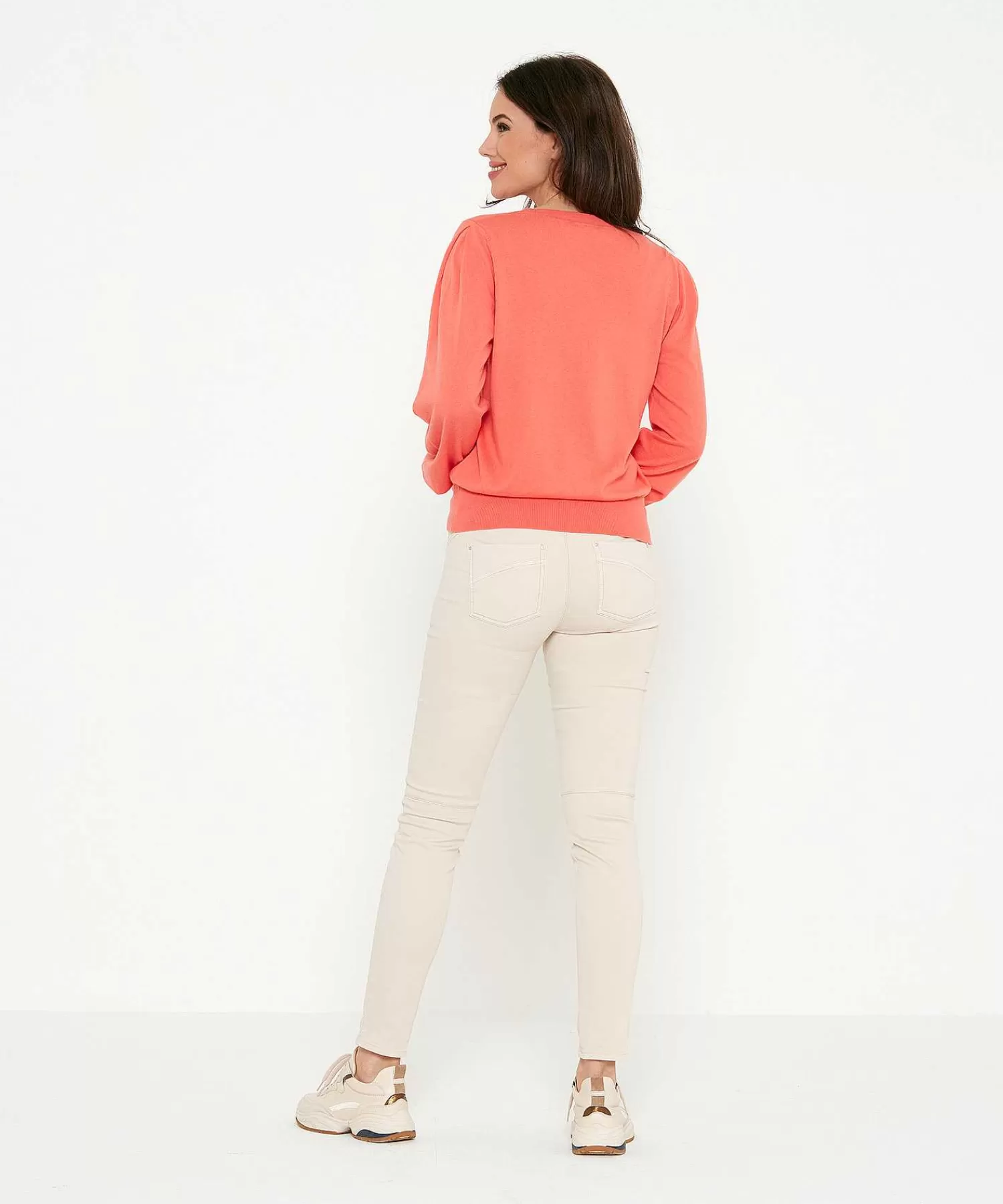 Broeken^Raffaello Rossi Skinny Broek Menja