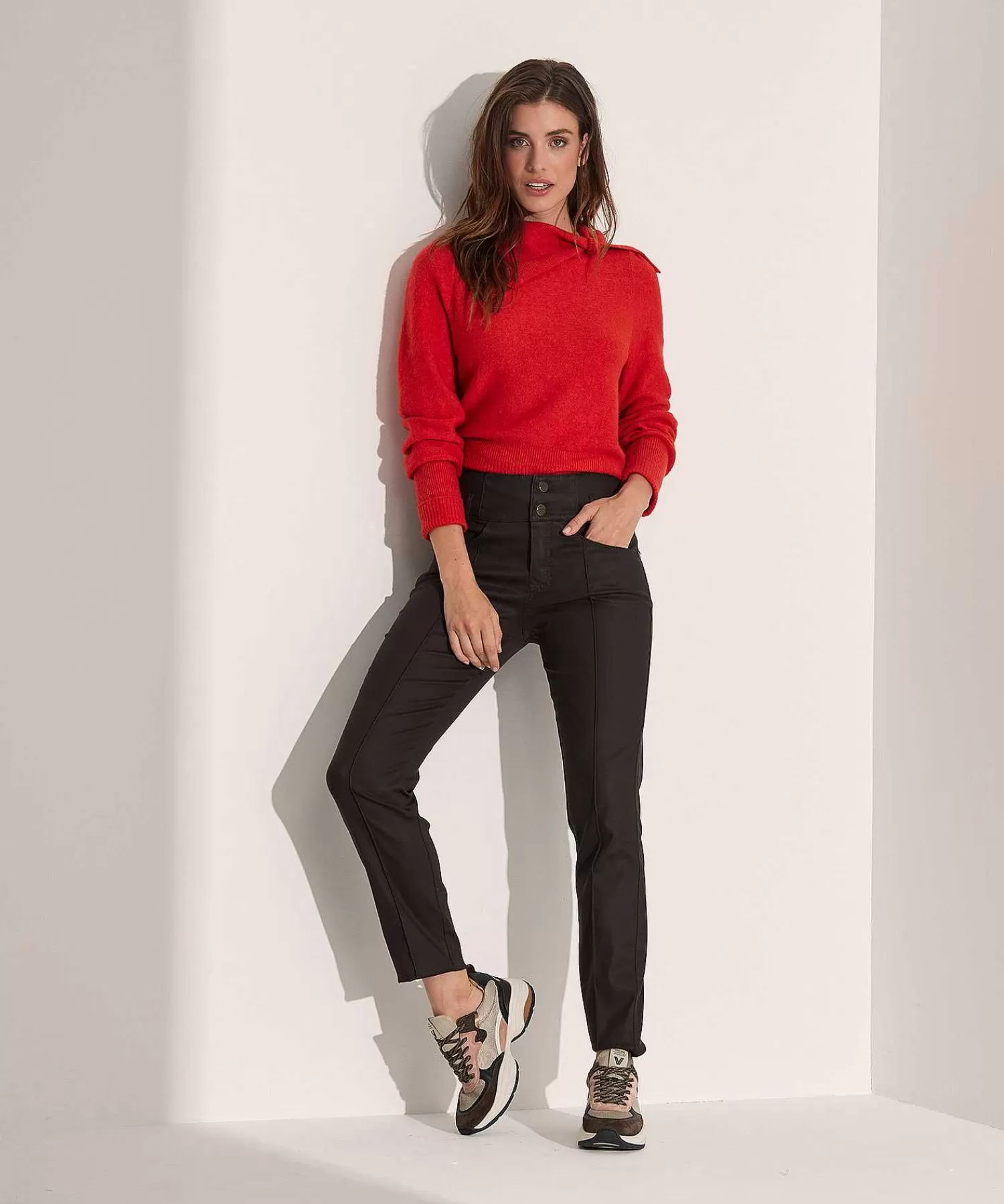 Broeken^Rosner Coated Broek Audrey 2