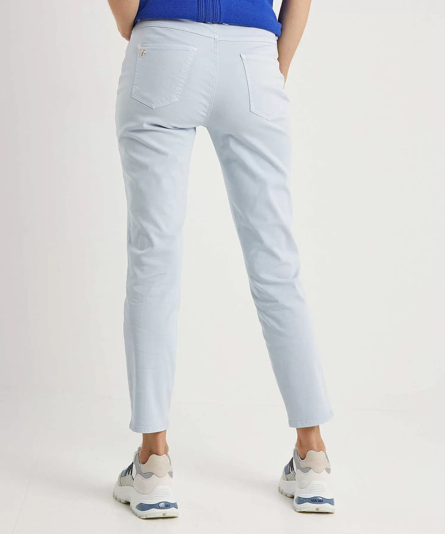 Broeken^Rosner Slim Fit Broek Met Ceintuur Alisa