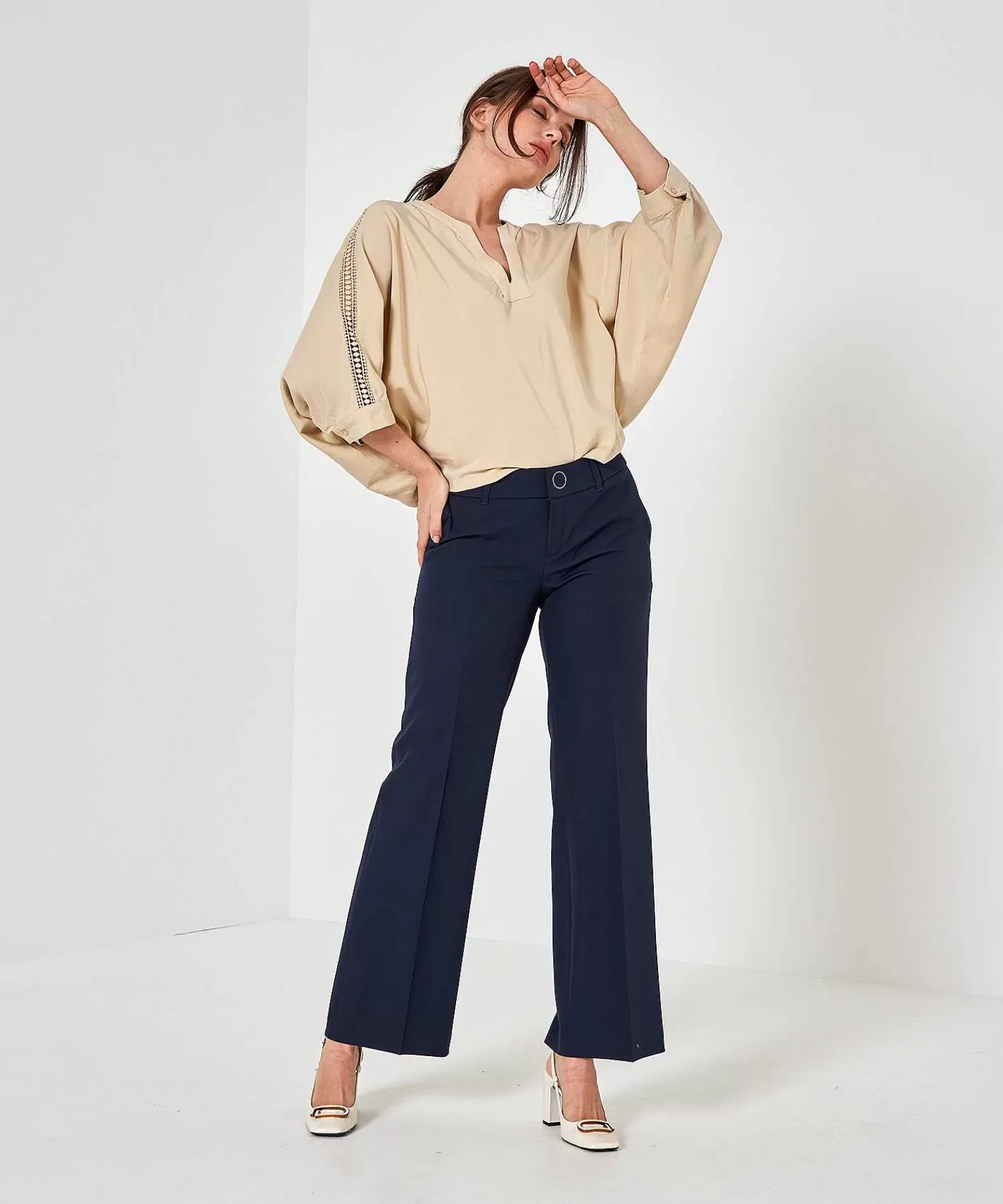 Broeken^Rosner Wide Leg Pantalon May