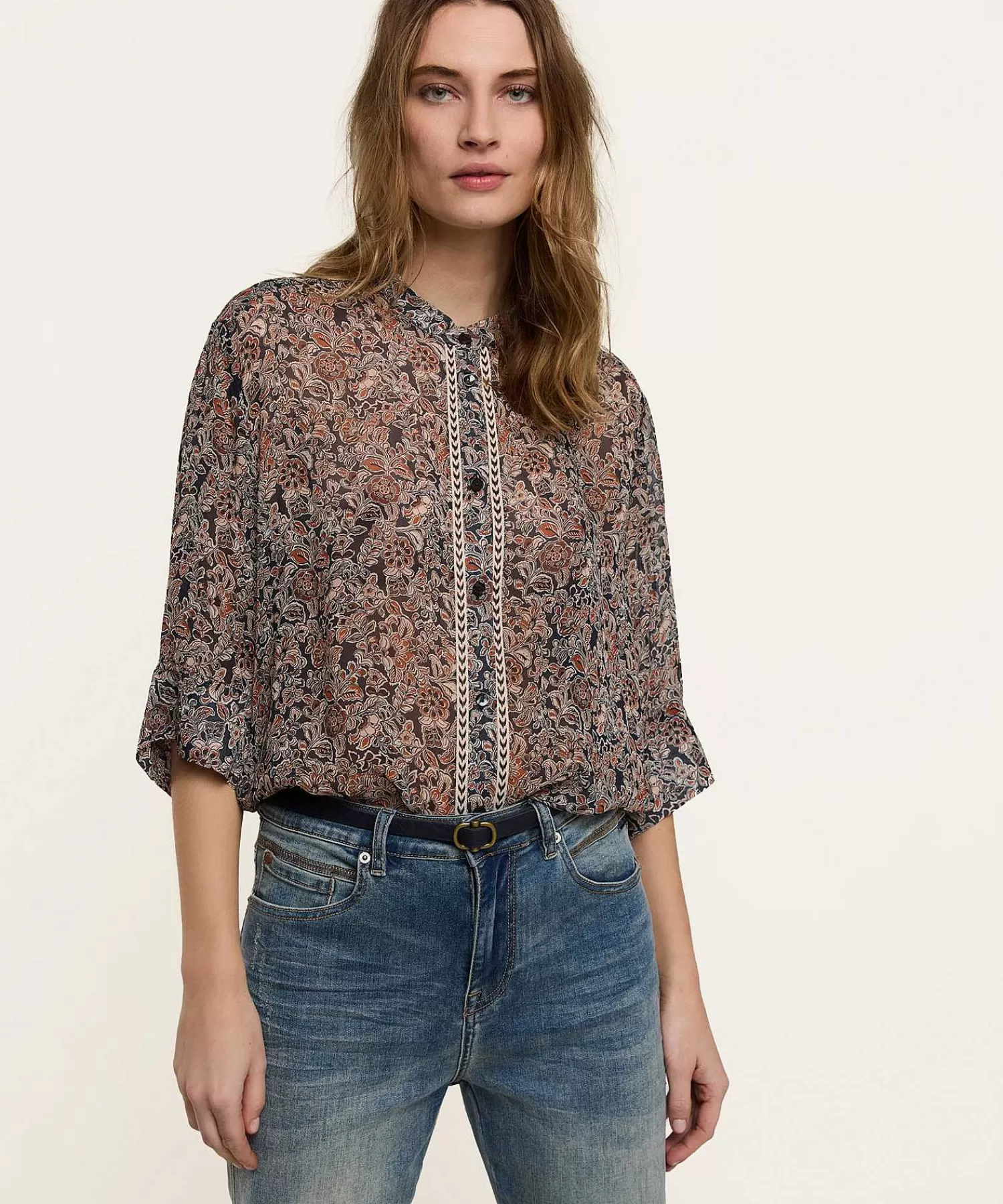 Blouses^Summum Blouse All-Over Flower