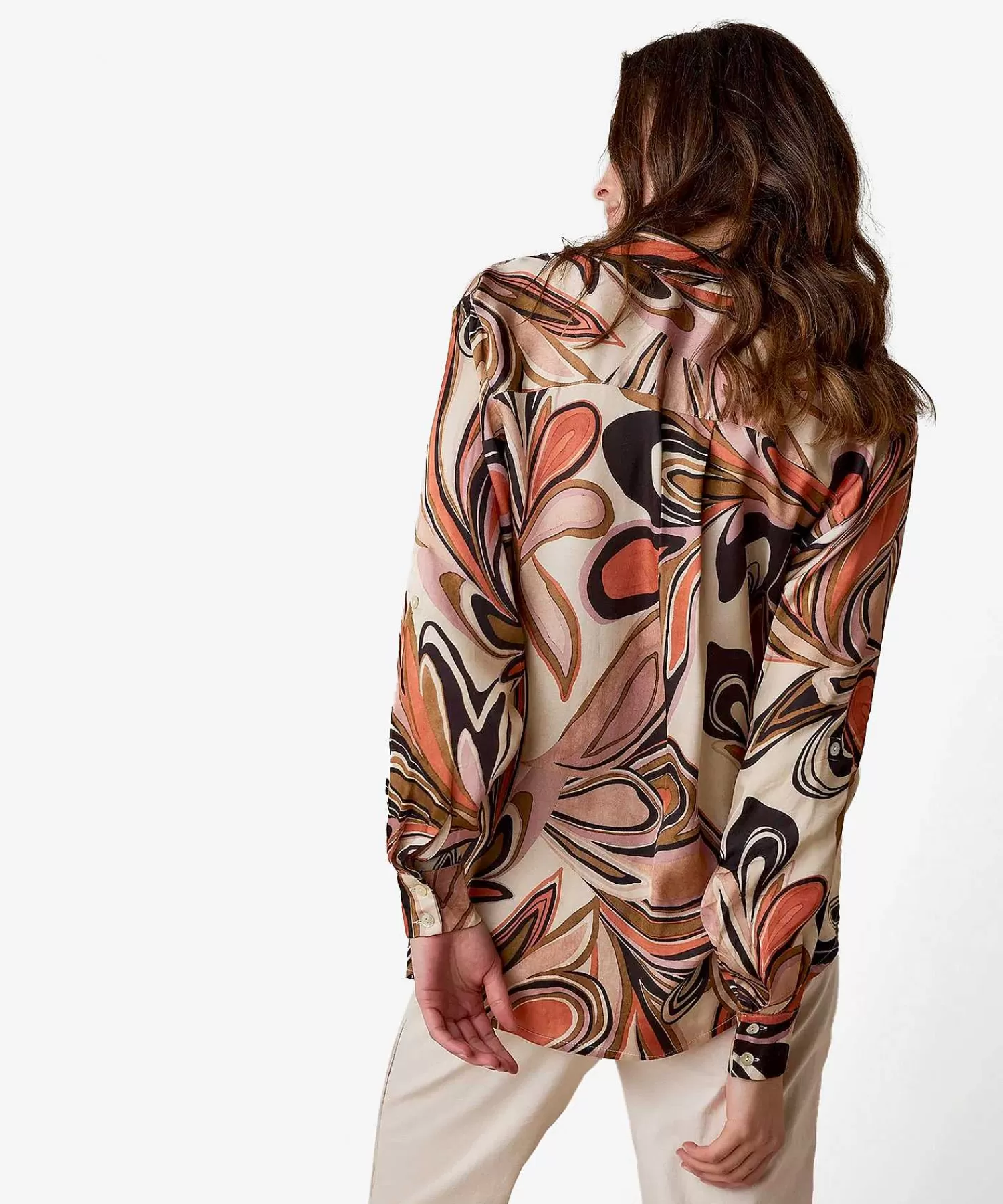 Blouses^Summum Blouse Painted Flower