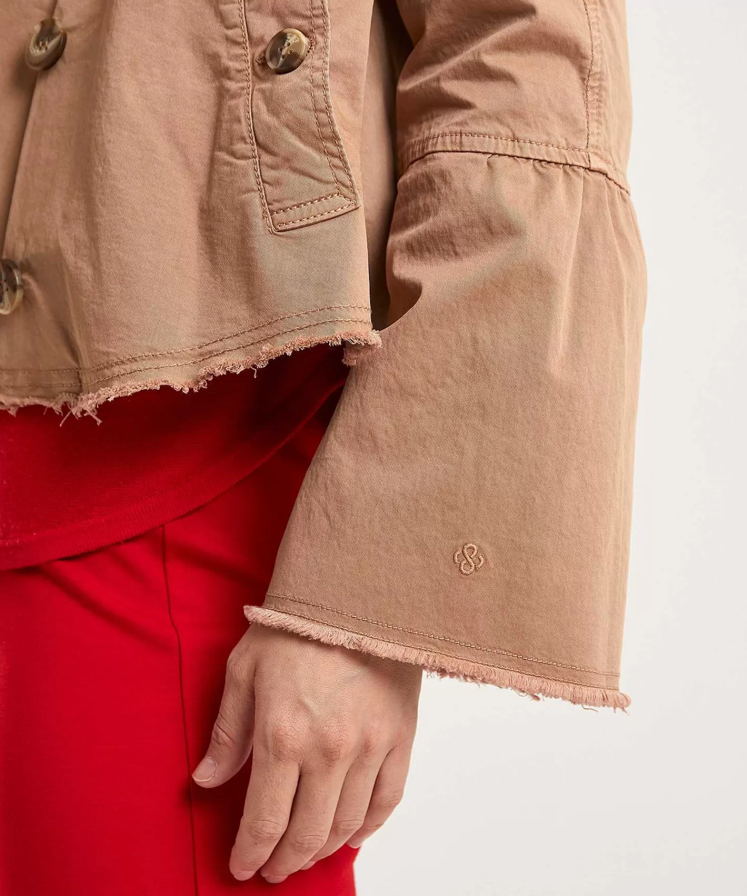 Jassen^Summum Cropped Trenchcoat