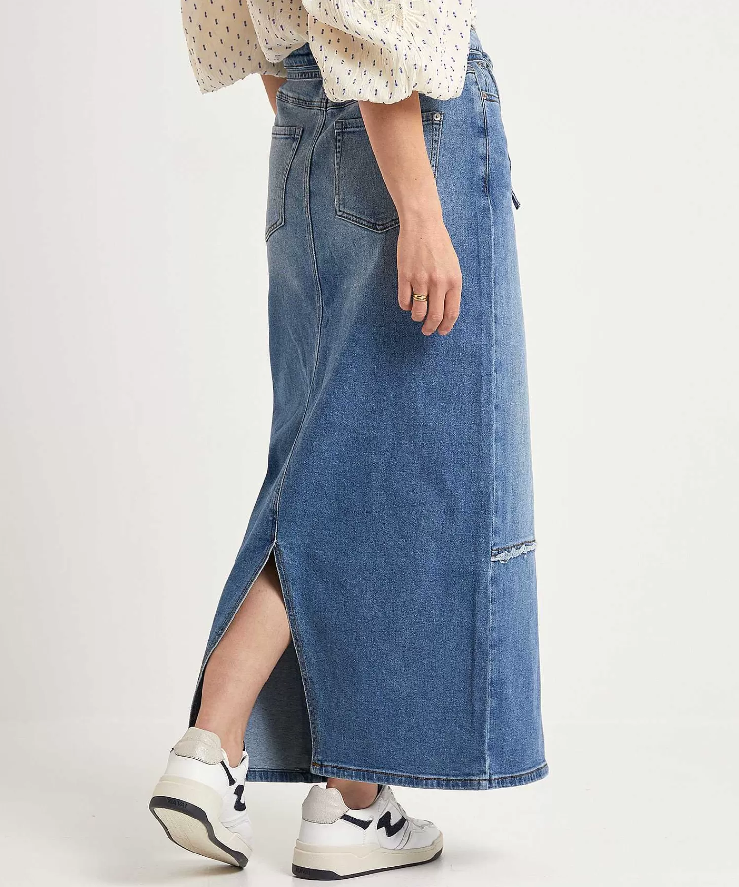 Rokken^Summum Denim Rok Split