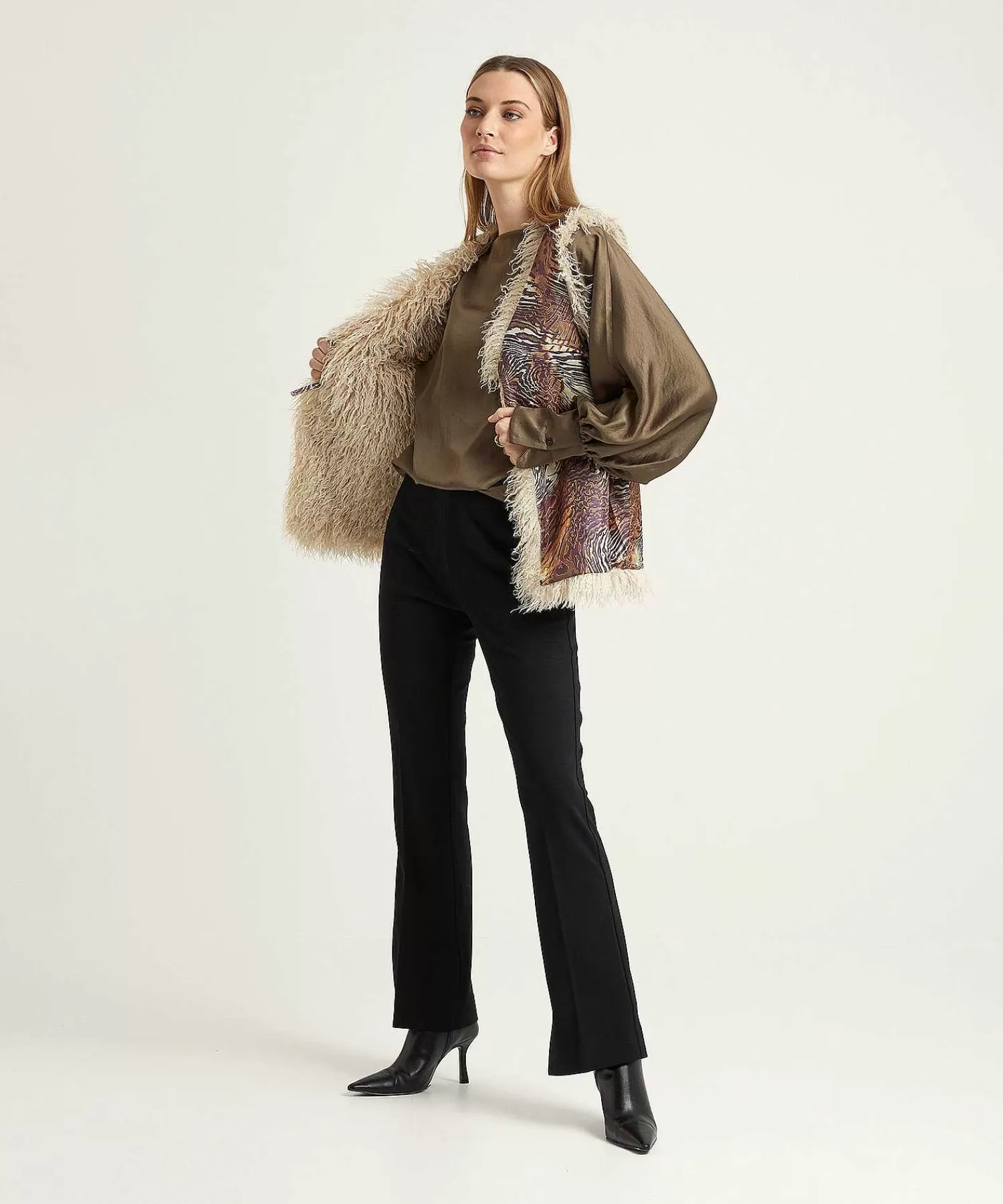 Vesten^Summum Gilet Fluffy Fun Fur Reversible