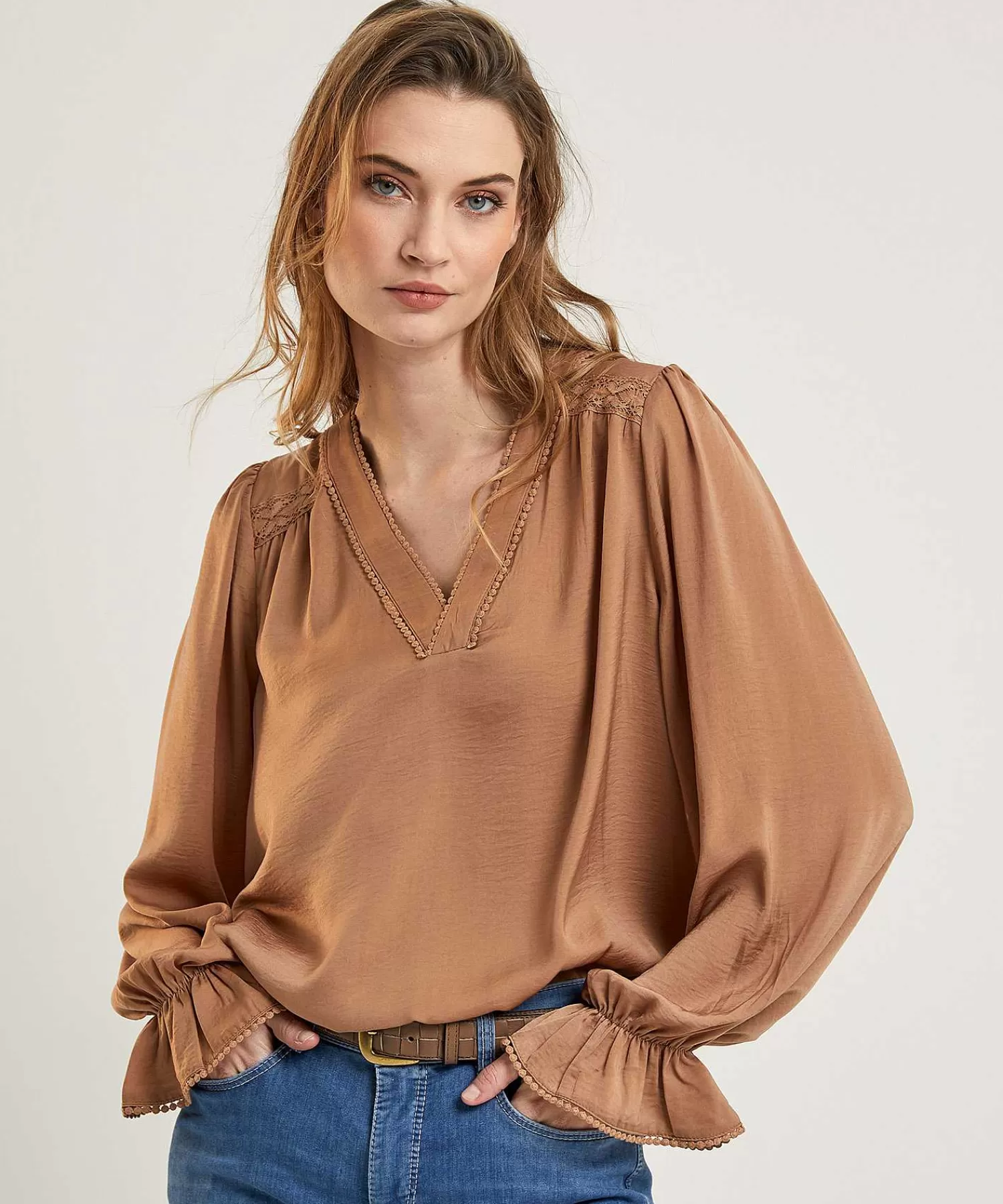 Blouses^Summum Silky Blouse