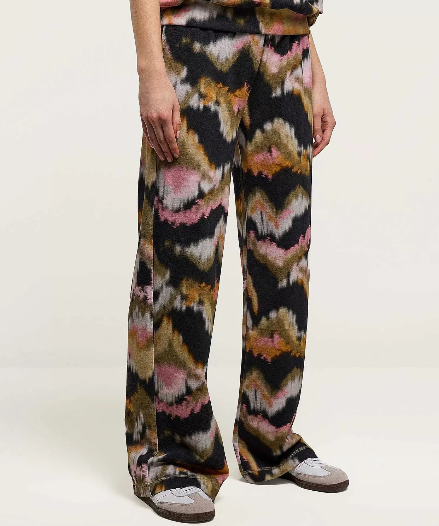 Broeken^Summum Sweatpants Watery Print