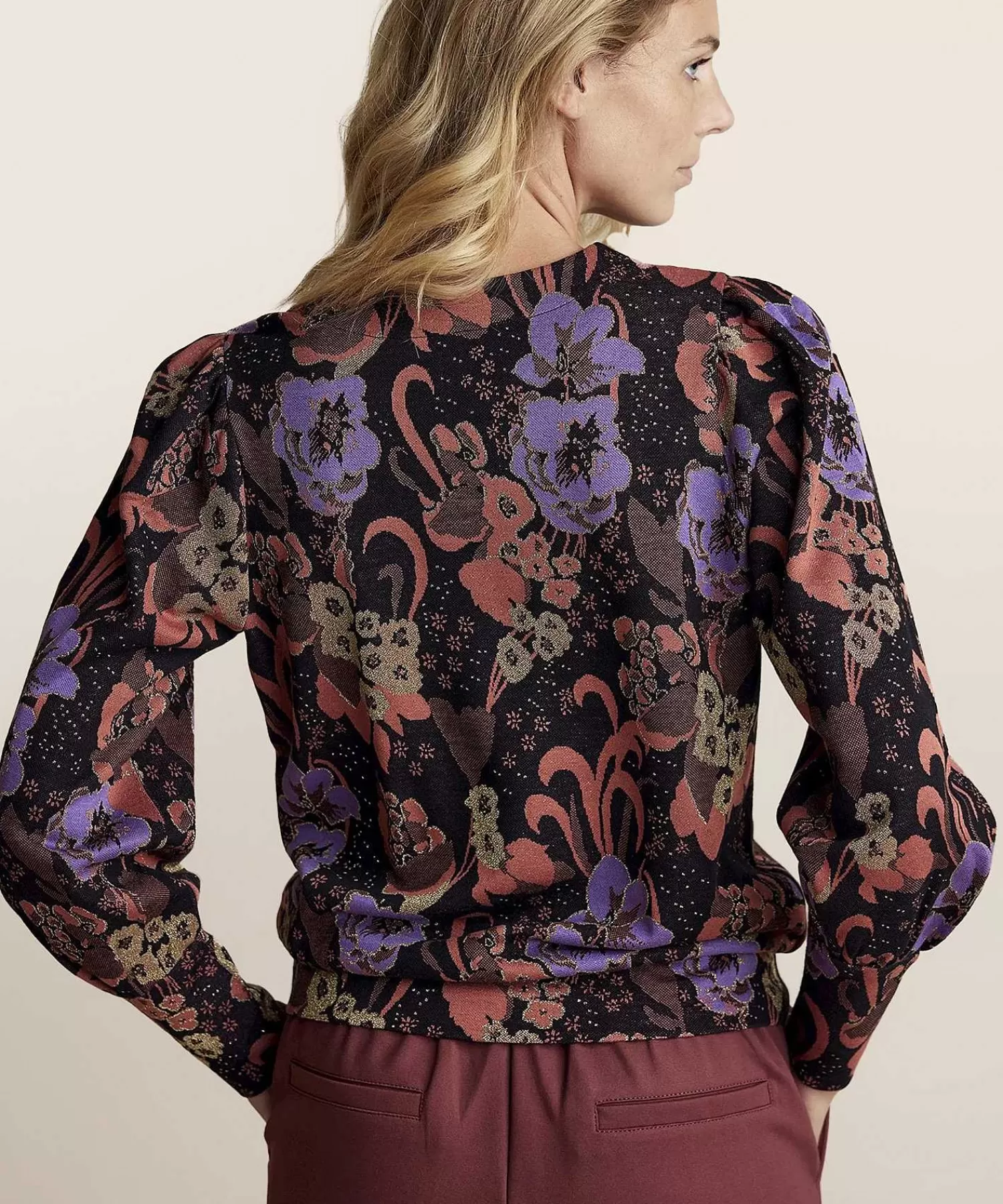 Truien^Summum Top Flower Jacquard