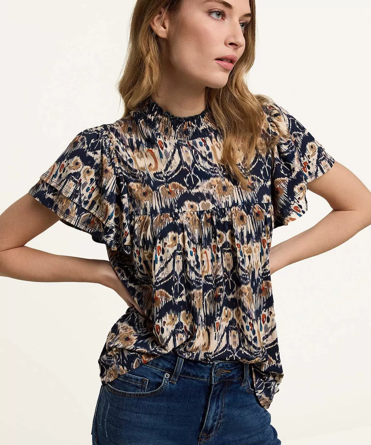 Shirts En Tops^Summum Top Vlindermouw Ikat