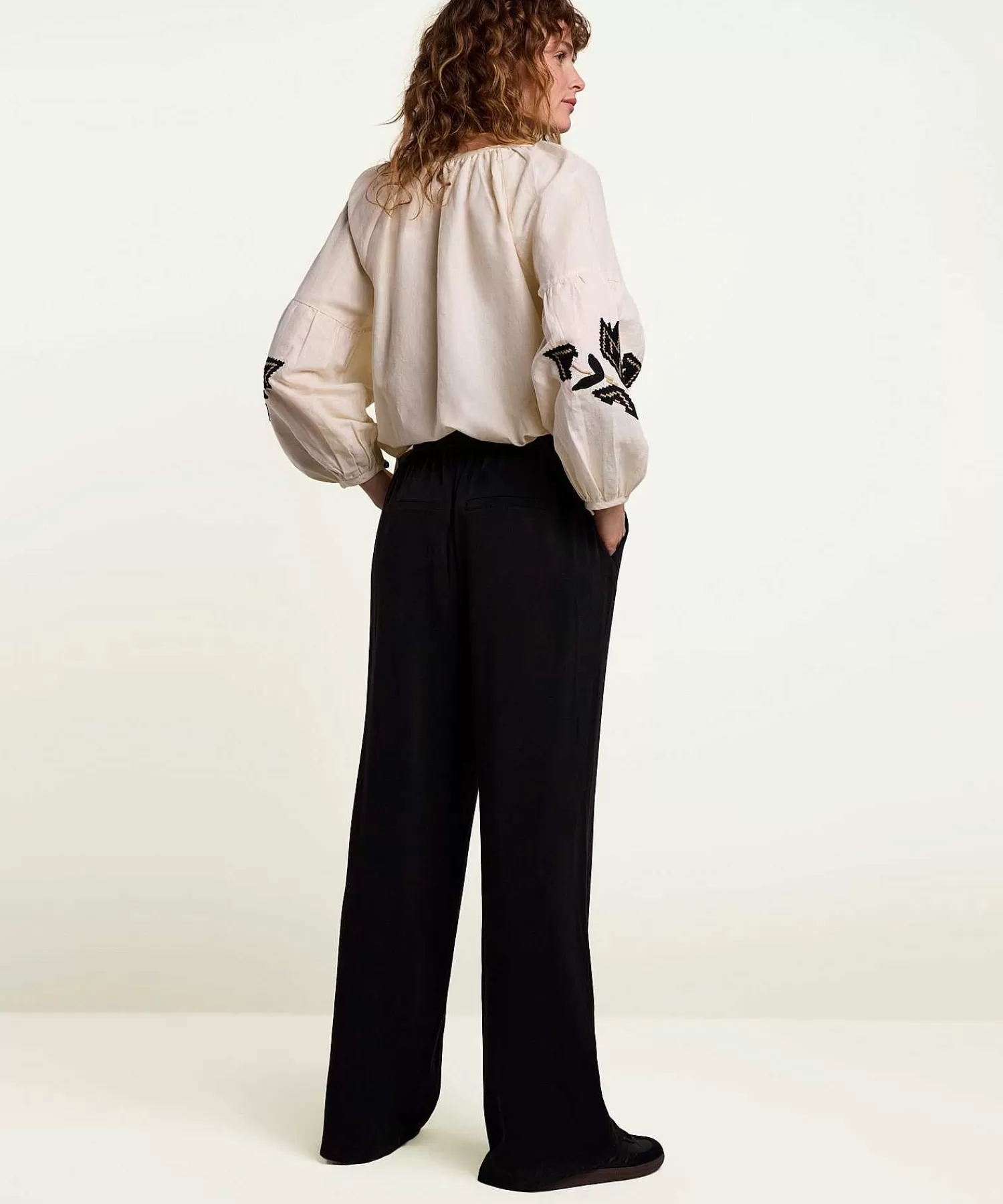 Broeken^Summum Wide Leg Broek