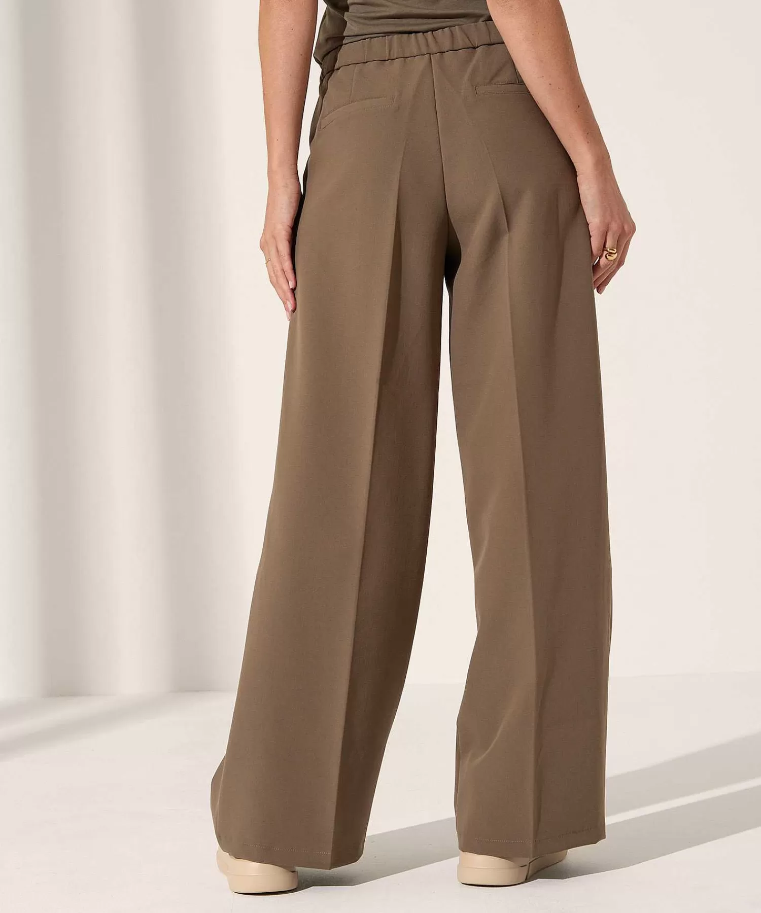 Broeken^Summum Wide Leg Broek