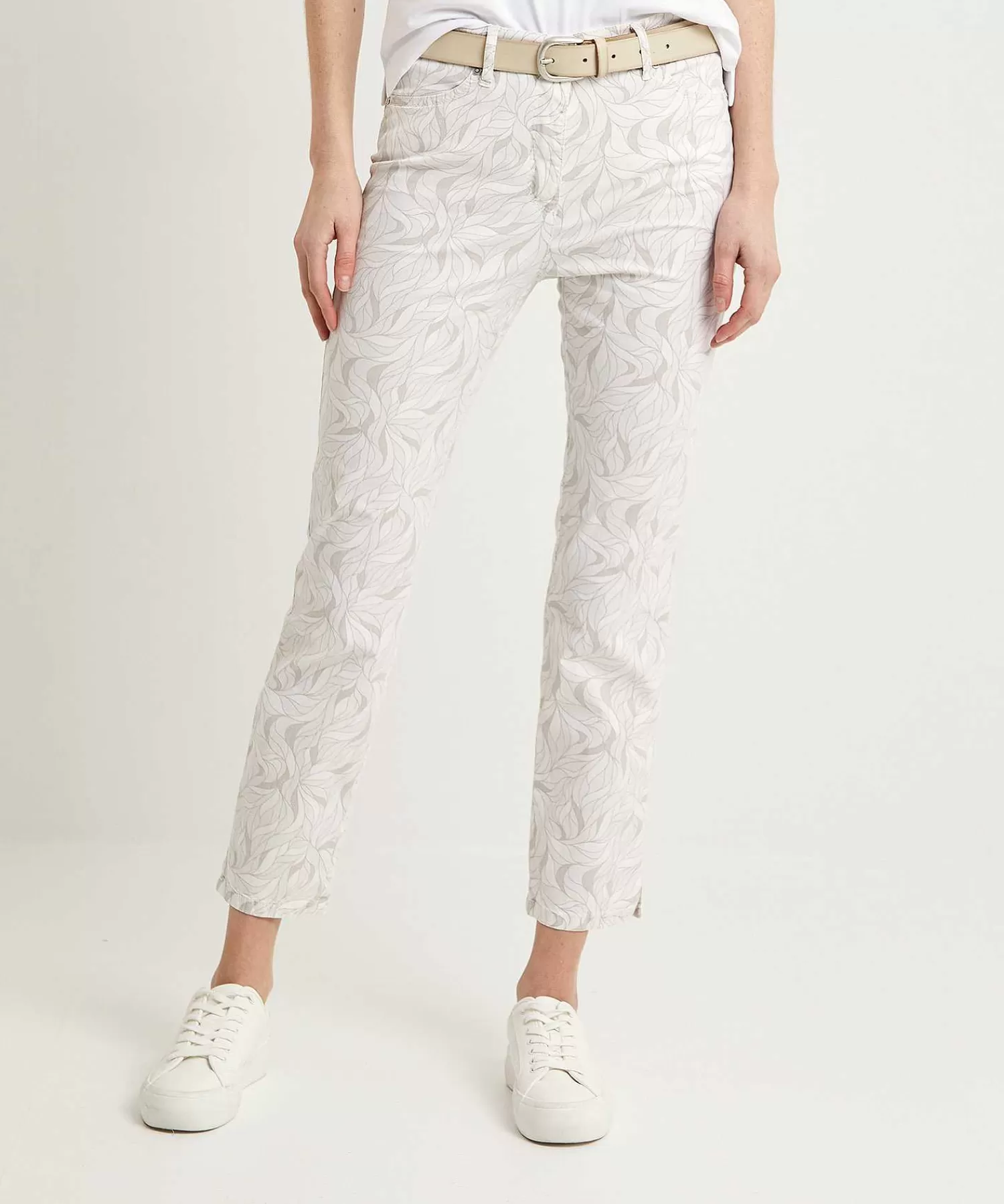 Broeken^TONI Cropped Broek Print Be Loved