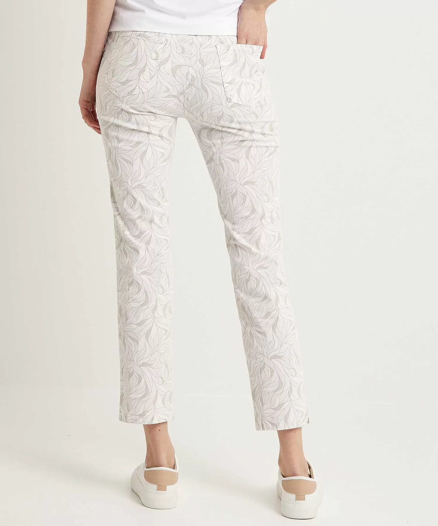 Broeken^TONI Cropped Broek Print Be Loved