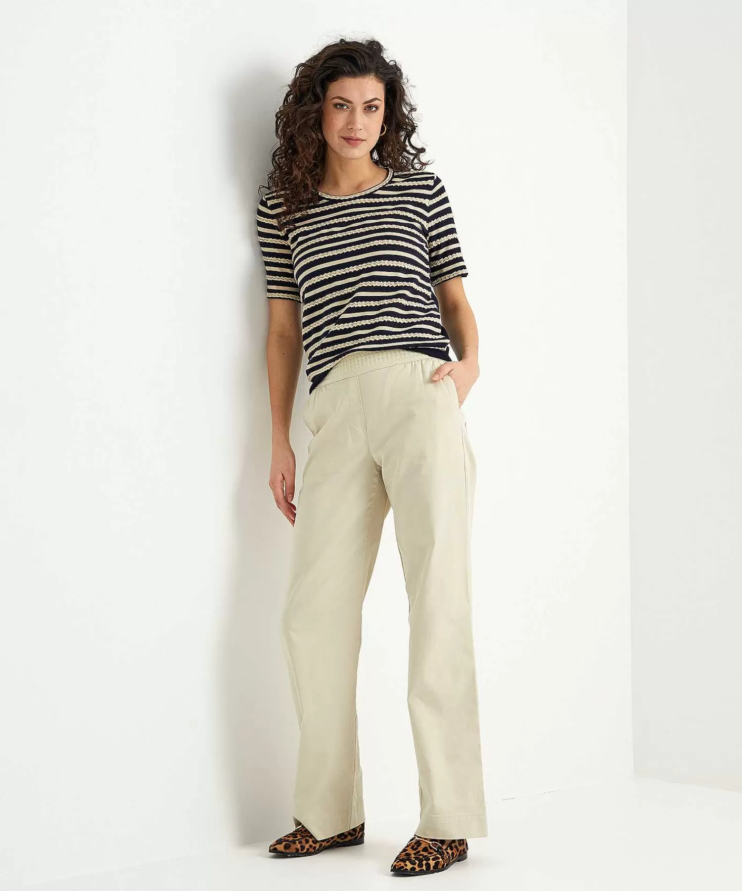 Broeken^TONI Wide Leg Broek Pia