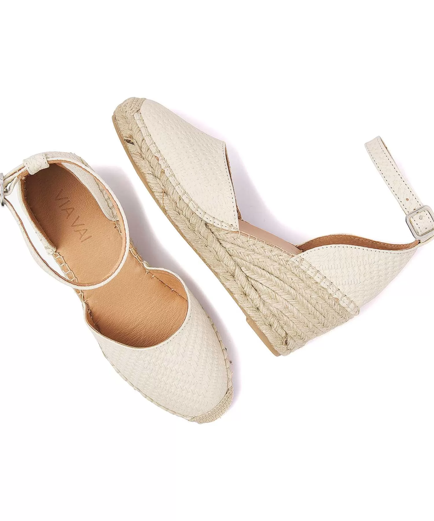 Schoenen^VIA VAI Espadrille Flora Braid