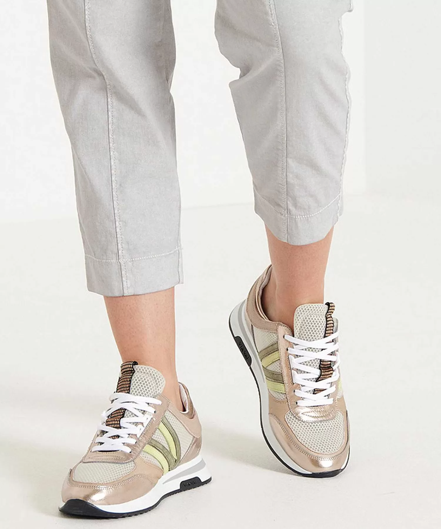 Schoenen^VIA VAI Metallic Sneaker Nora Vibe