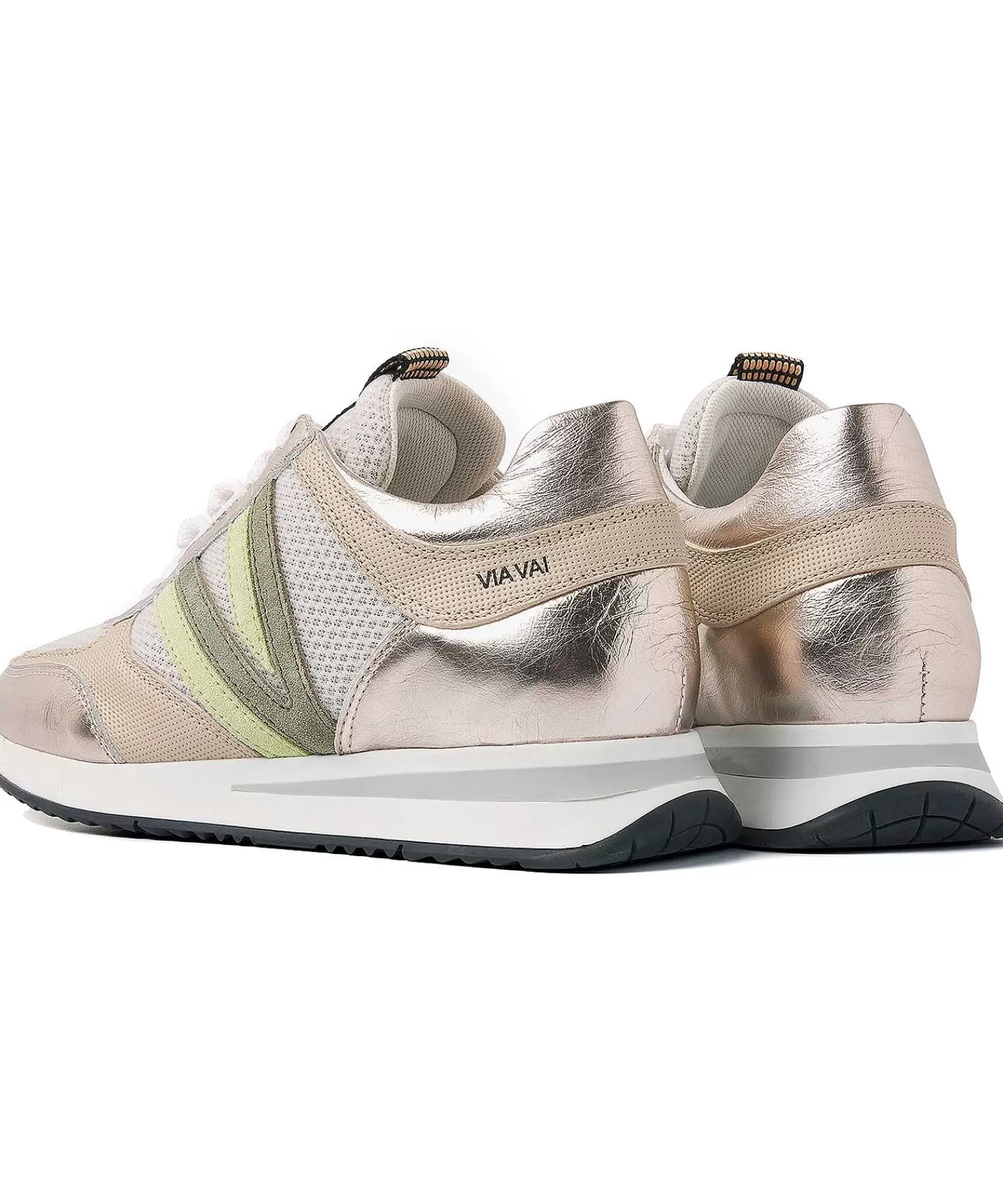 Schoenen^VIA VAI Metallic Sneaker Nora Vibe